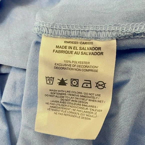 Nike Jordan UNC Tar Heels Dri-Fit T-Shirt Blue Men’s Large - Picture 4 of 5